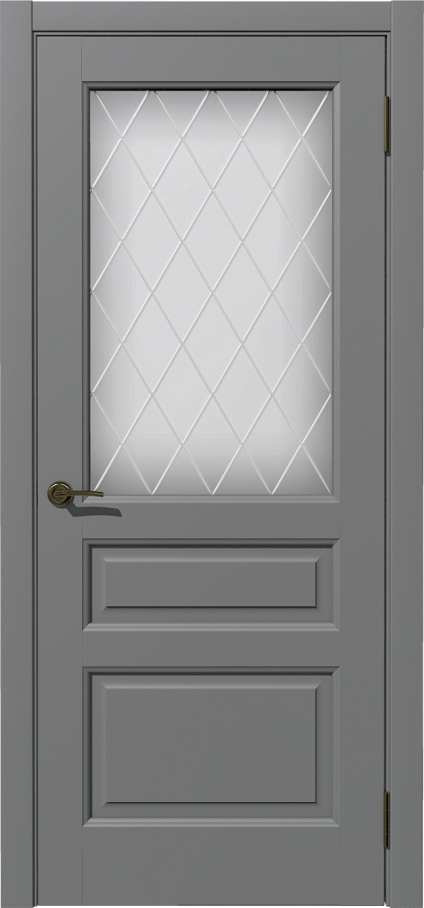 Дубрава Сибирь Межкомнатная дверь Пиано 2 ПО Ромб, арт. 23506 - фото №1