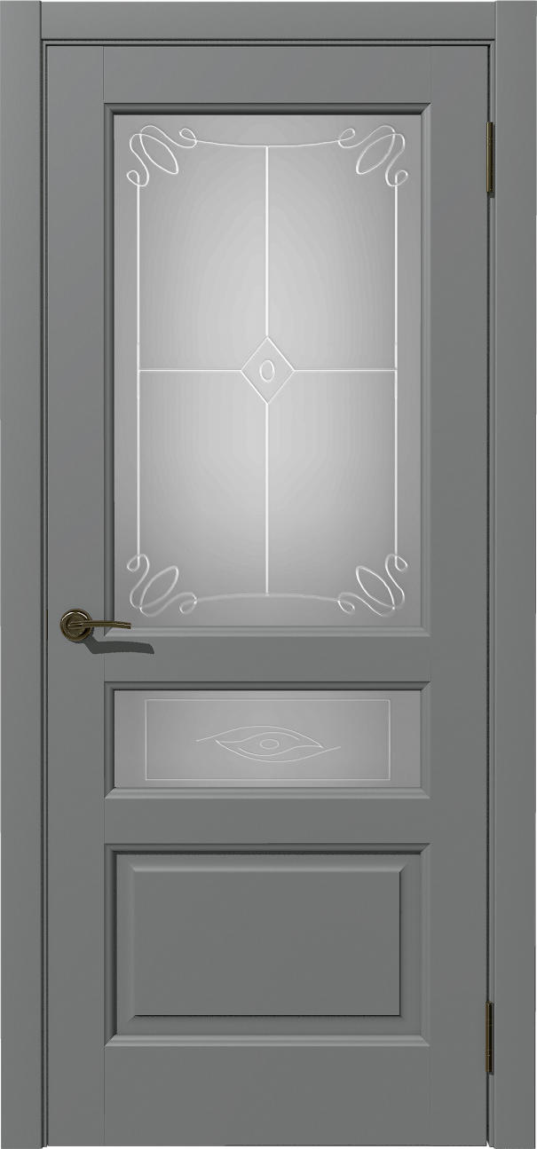 Дубрава Сибирь Межкомнатная дверь Пиано ПО, арт. 23507 - фото №1