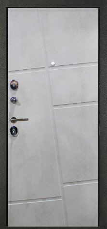 Алмаз Входная дверь Графит, арт. 0001495